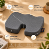 Coccyx Seat Cushion | Tailbone Pain Relief Cushion - Foamexo