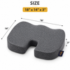 Coccyx Seat Cushion | Tailbone Pain Relief Cushion - Foamexo