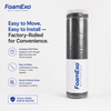 Supersoft Compressed Mattress | Plush Bamboo Cover - Foamexo
