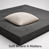 Supersoft Compressed Mattress | Plush Bamboo Cover - Foamexo